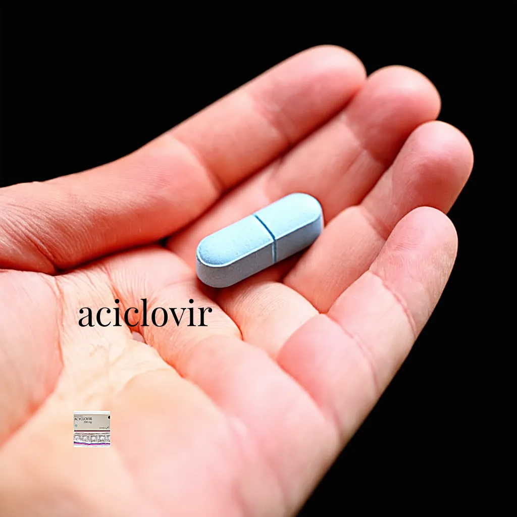 El aciclovir requiere receta